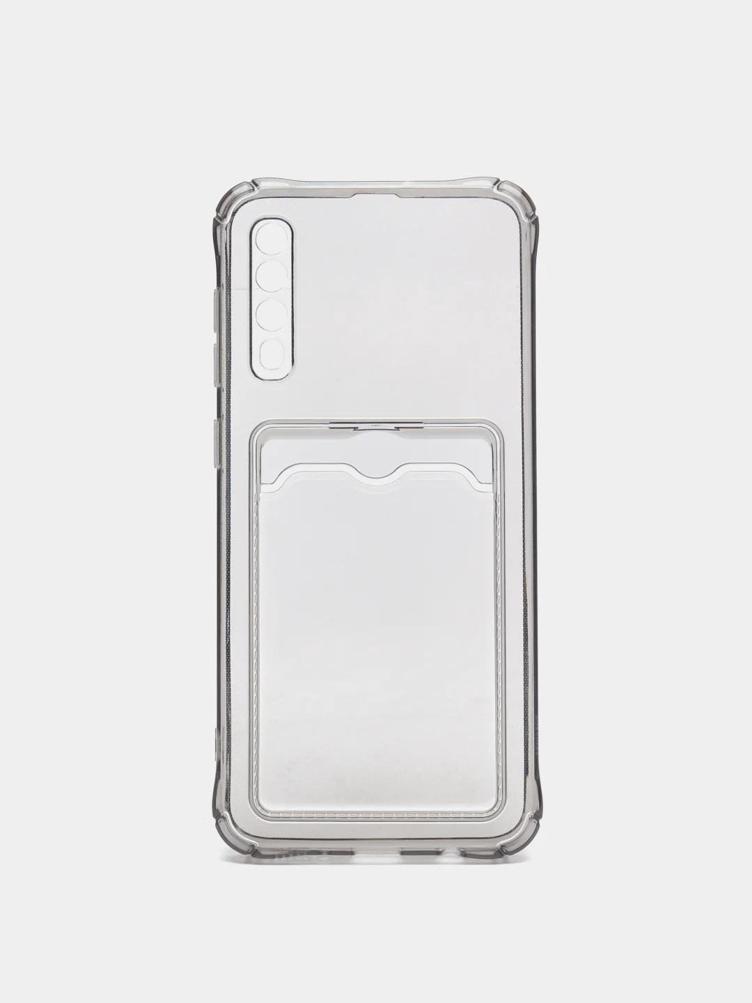 Угольный чехол с карманом для карт на Samsung А12, А51/M40S, А32, A30S/A50/A50S, A30, A52, A72, А13