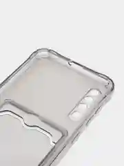Угольный чехол с карманом для карт на Samsung А12, А51/M40S, А32, A30S/A50/A50S, A30, A52, A72, А13