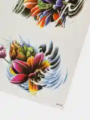 Красочные тату на тело (цветные)