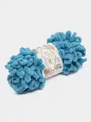 Бордовый пряжа с большими петельками Puffy Alize (Ализе Пуффи), разные цвета