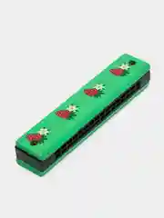 Золотой гармошка губная, деревянная игрушка