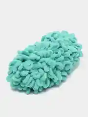 Бирюзовый пряжа Alize Puffy, петельки большие, микрополиэстер, 100 г, 9 м