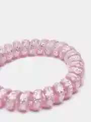 Кораллово-розовый резинка пружинка для волос