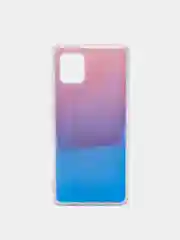 Фиолетовый чехол Samsung Galaxy Note 10 Lite, Самсунг Галакси Нот 10 Лайт силиконовый градиент