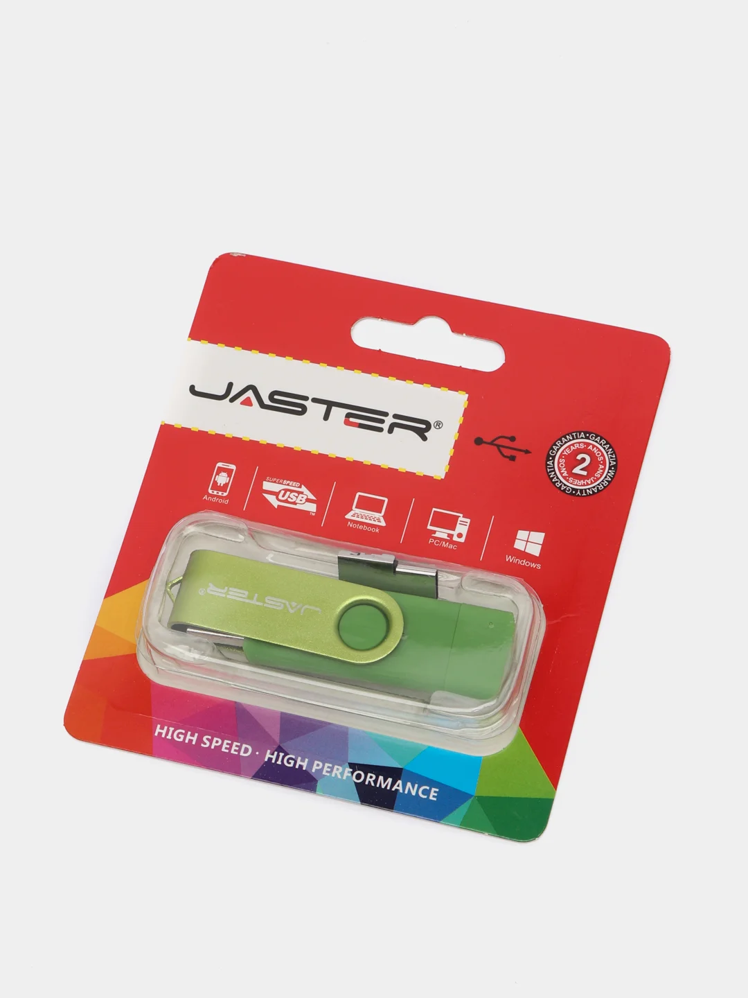 Лайм usb флеш-накопитель 3 в 1 для телефона и ПК 8, 16, 32, 64, 128 Гб, флешка Jaster