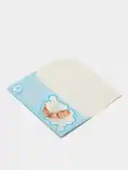 Голубой конверт для денег