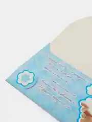 Голубой конверт для денег