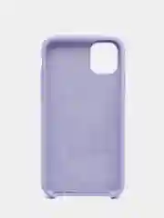 Лавандовый чехол силиконовый для iPhone 11