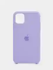 Лавандовый чехол силиконовый для iPhone 11