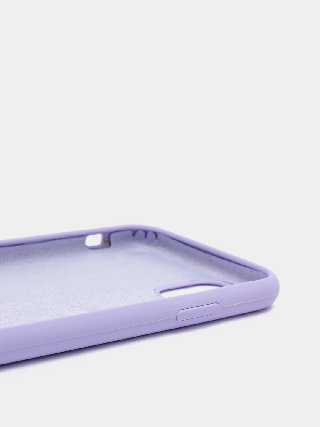 Лавандовый чехол силиконовый для iPhone 11