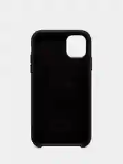 Черный чехол силиконовый для iPhone 11
