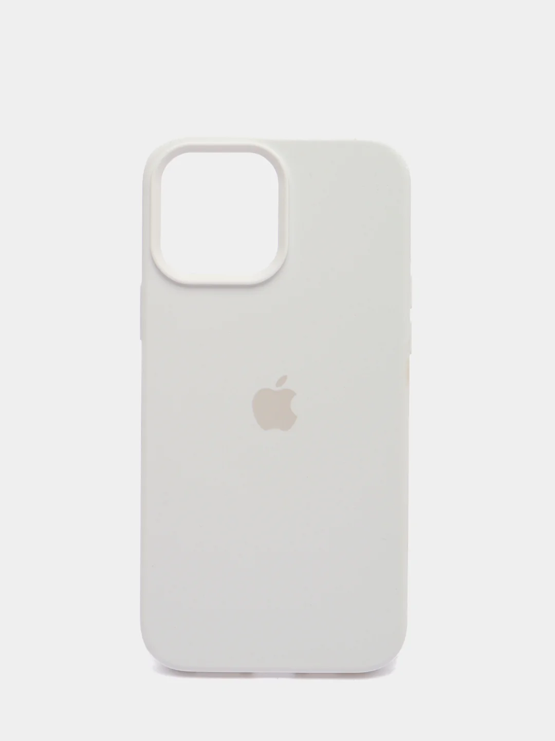 Белый чехол силиконовый для iPhone 13 PRO MAX