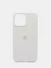 Белый чехол силиконовый для iPhone 13 PRO MAX