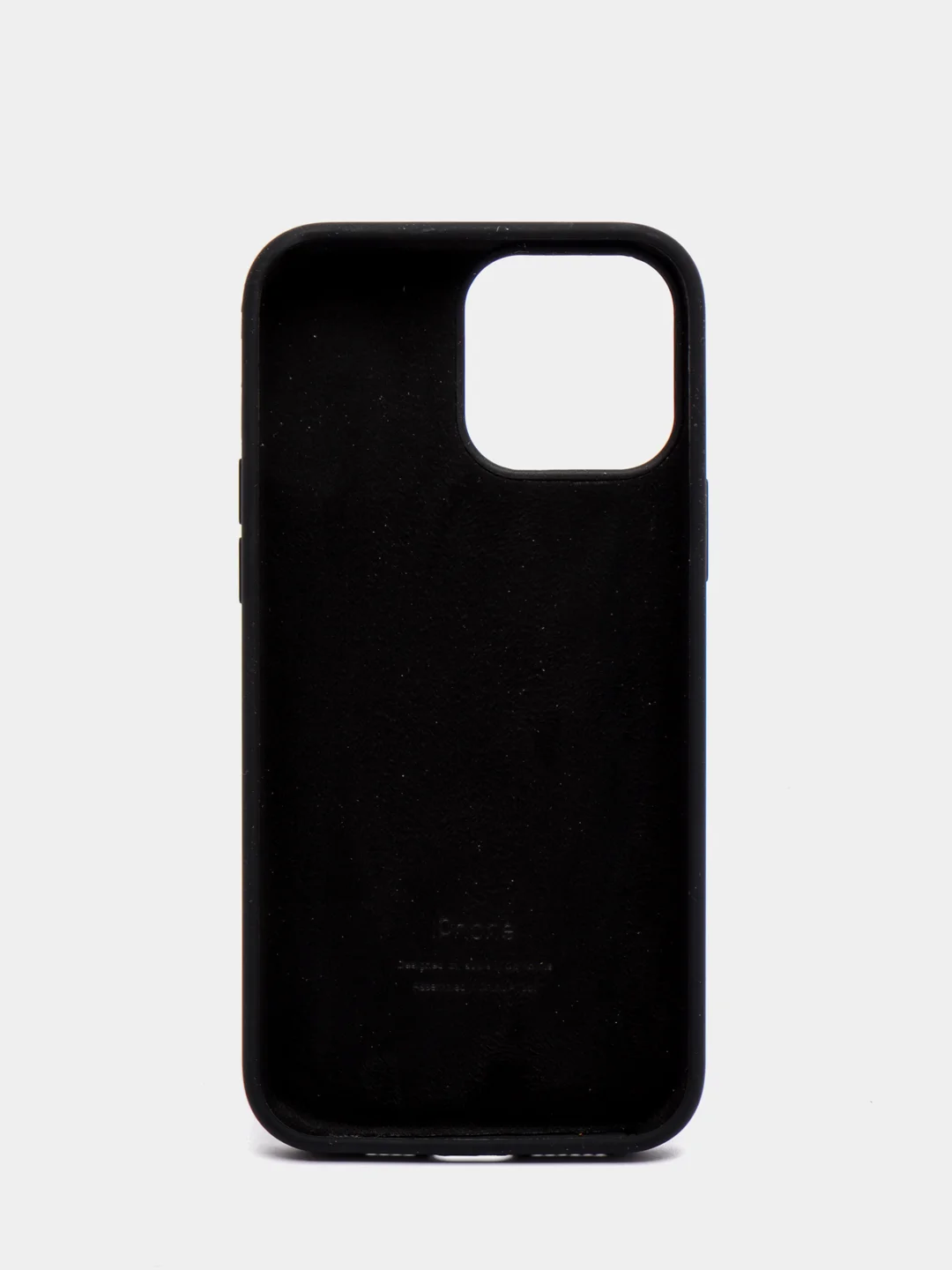Черный чехол силиконовый для iPhone 13 PRO MAX