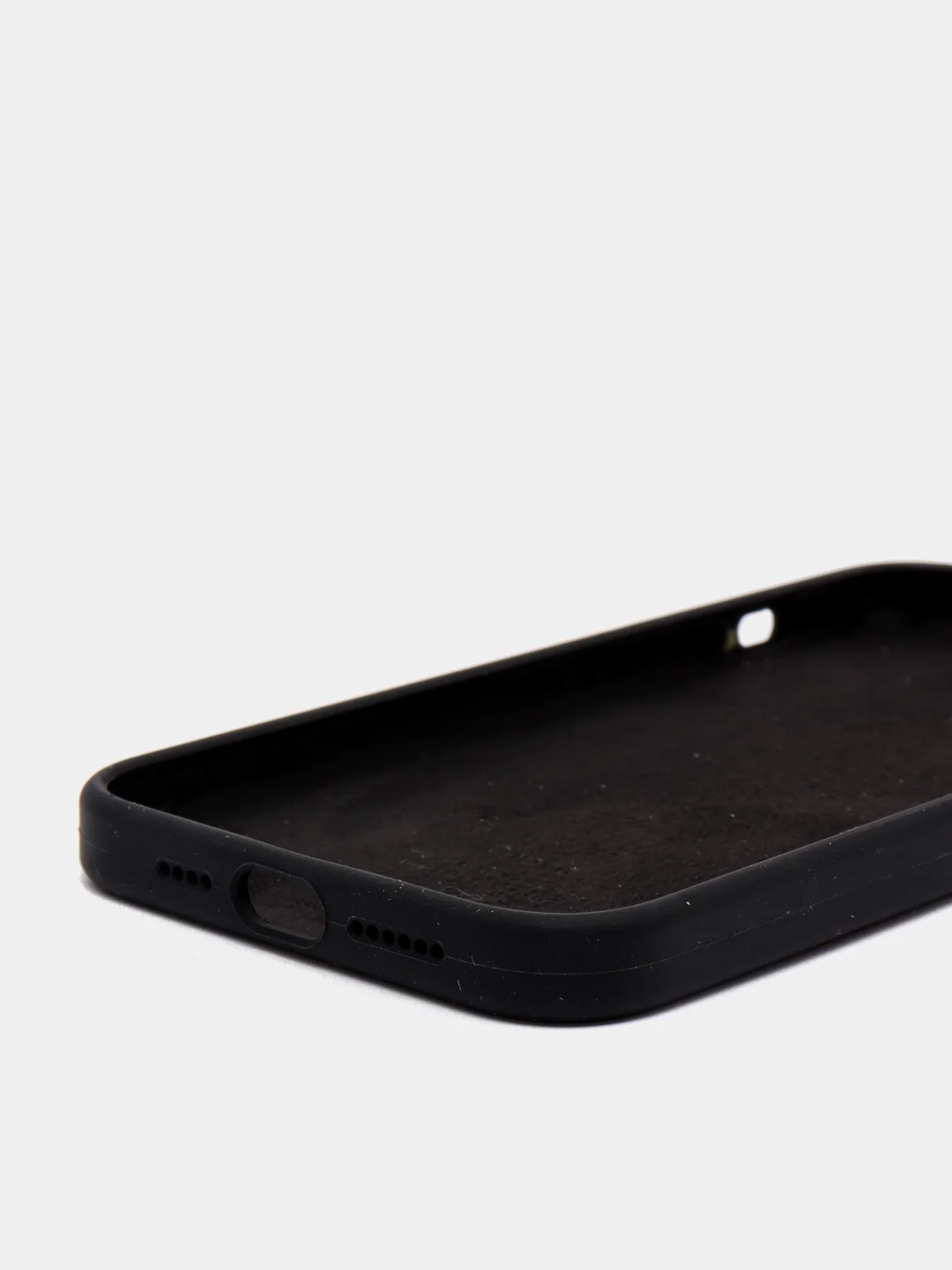 Черный чехол силиконовый для iPhone 13 PRO MAX
