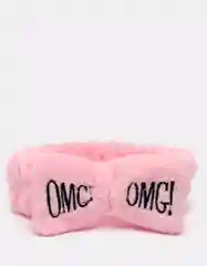 Розовый повязка на голову OMG для волос