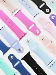 Силиконовый ремешок для Apple Watch 38/40/41, 42/44/45 мм