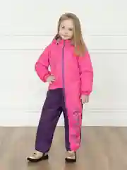 Фиолетовый комбинезон демисезонный для мальчика, для девочки Arctic kids, мембрана