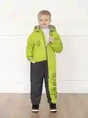 Серый комбинезон демисезонный для мальчика, для девочки Arctic kids, мембрана