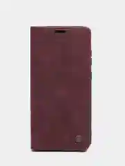 Багровый чехол книжка Samsung A72