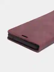 Багровый чехол книжка Samsung A72
