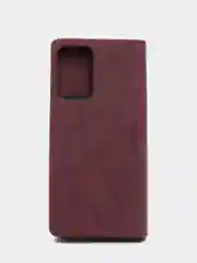 Багровый чехол книжка Samsung A72