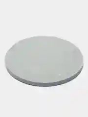 Серый подставка/поднос/ подсвечник из гипса 17,2 см