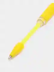 Желтый цветная гелевая ручка