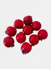 Бордовый искусственные фрукты и овощи. Размер 4 см. Упаковка 10 штук