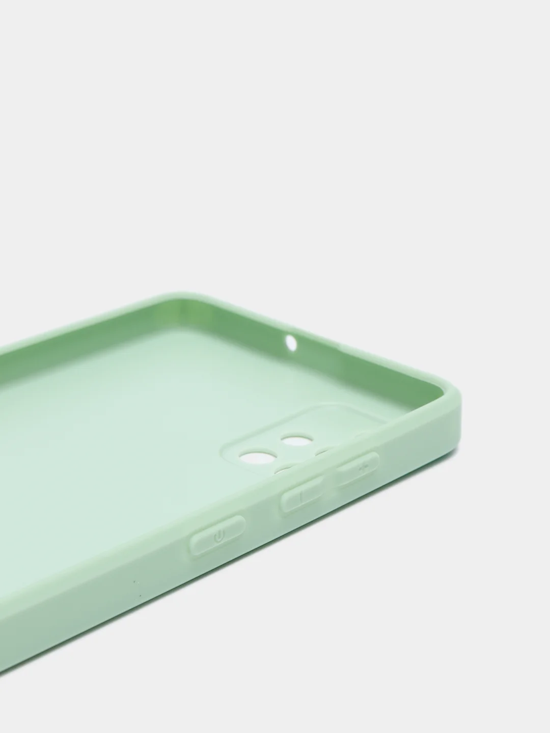 Лесной зеленый чехол Samsung Galaxy A51 пластиковый под стекло