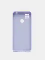 Голубой чехол Xiaomi Redmi 9C, Redmi 9C NFC, Redmi 10A, Сяоми Редми 9С,  пластиковый под стекло