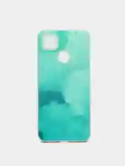Лесной зеленый чехол Xiaomi Redmi 9C, Redmi 9C NFC, Redmi 10A, Сяоми Редми 9С,  пластиковый под стекло