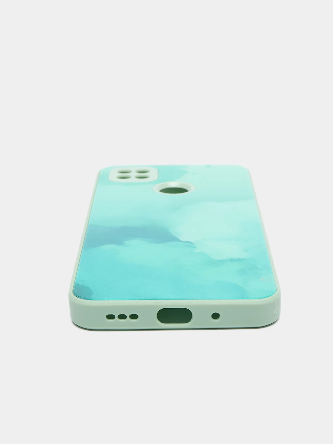 Лесной зеленый чехол Xiaomi Redmi 9C, Redmi 9C NFC, Redmi 10A, Сяоми Редми 9С, пластиковый под стекло