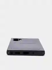 Синий чехол из эко кожи с карманом для карт на Samsung Note 10/ Note 10 Pro/ Note 10 Lite A81