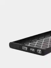Синий чехол из эко кожи с карманом для карт на Samsung Note 10/ Note 10 Pro/ Note 10 Lite A81