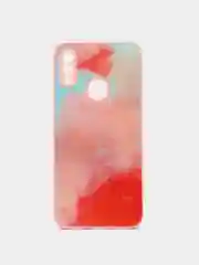 Коралловый меланж чехол Xiaomi Redmi Note 7, Redmi Note 7 Pro твердый пластиковый глянцевый под стекло