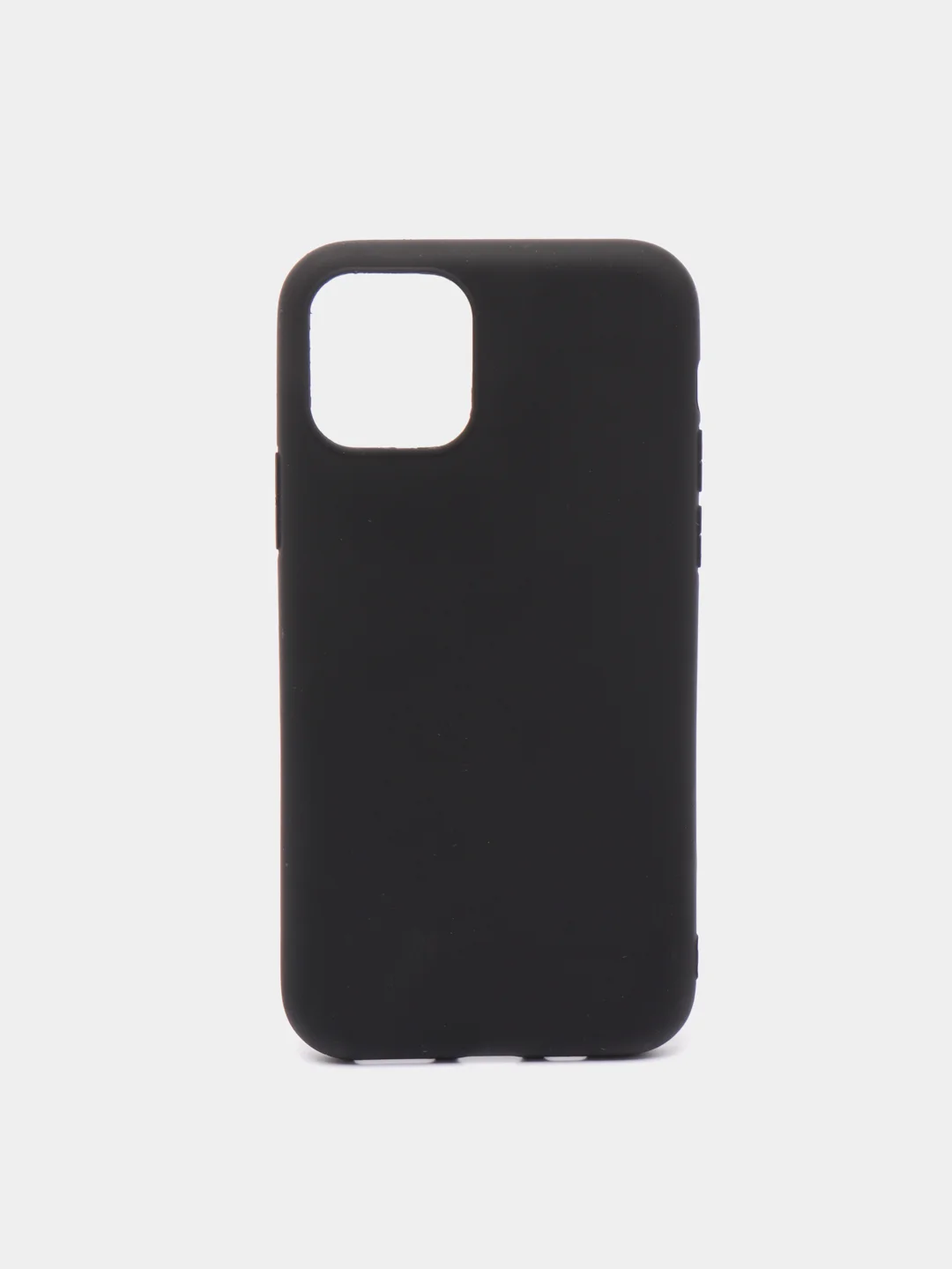 Черный чехол для iPhone 11 Pro, силиконовый, 14 цветов