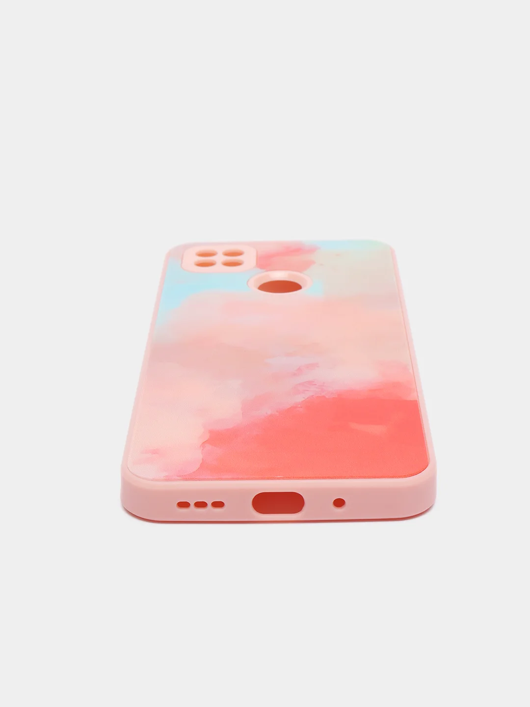 Коралловый меланж чехол Xiaomi Redmi 9C, Redmi 9C NFC, Redmi 10A, Сяоми Редми 9С, пластиковый под стекло