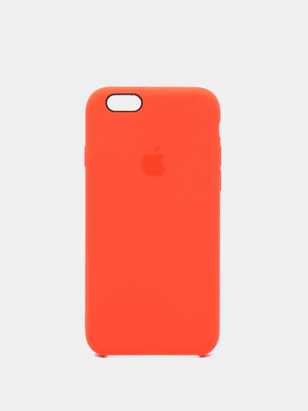 Оранжевый чехол Silicone Case для iPhone 6 6s