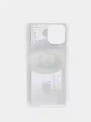 Черный чехол для iPhone (Айфон) 11 12 13 Pro Max 6S 7 8 Plus XR  SE силиконовый прозрачный доллар