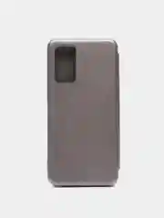 Серебряный чехол-книжка Xiaomi Redmi Note 11 Pro 4G, Сяоми Редми Нот 11 Про 4G российская версия