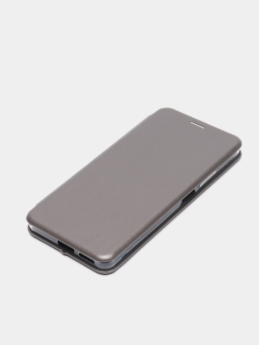 Серебряный чехол-книжка Xiaomi Redmi Note 11 Pro 4G, Сяоми Редми Нот 11 Про 4G российская версия