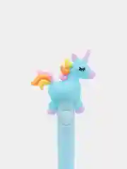 Лазурный гелевая светящаяся ручка