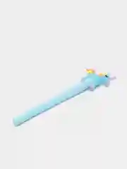 Лазурный гелевая светящаяся ручка