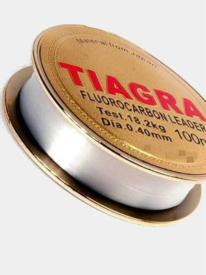 Леска рыболовная TIAGRA Fluorocarbon, 100 метров