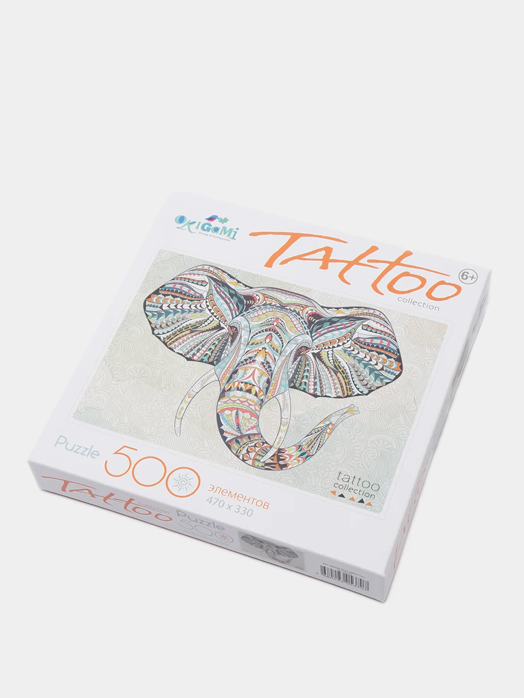 Пазл Tattoo "Слон", 500 элементов