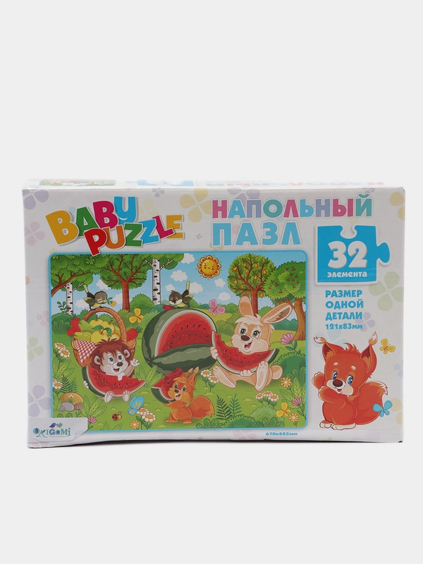 Пазл напольный для малышей "Арбуз", 32 элемента