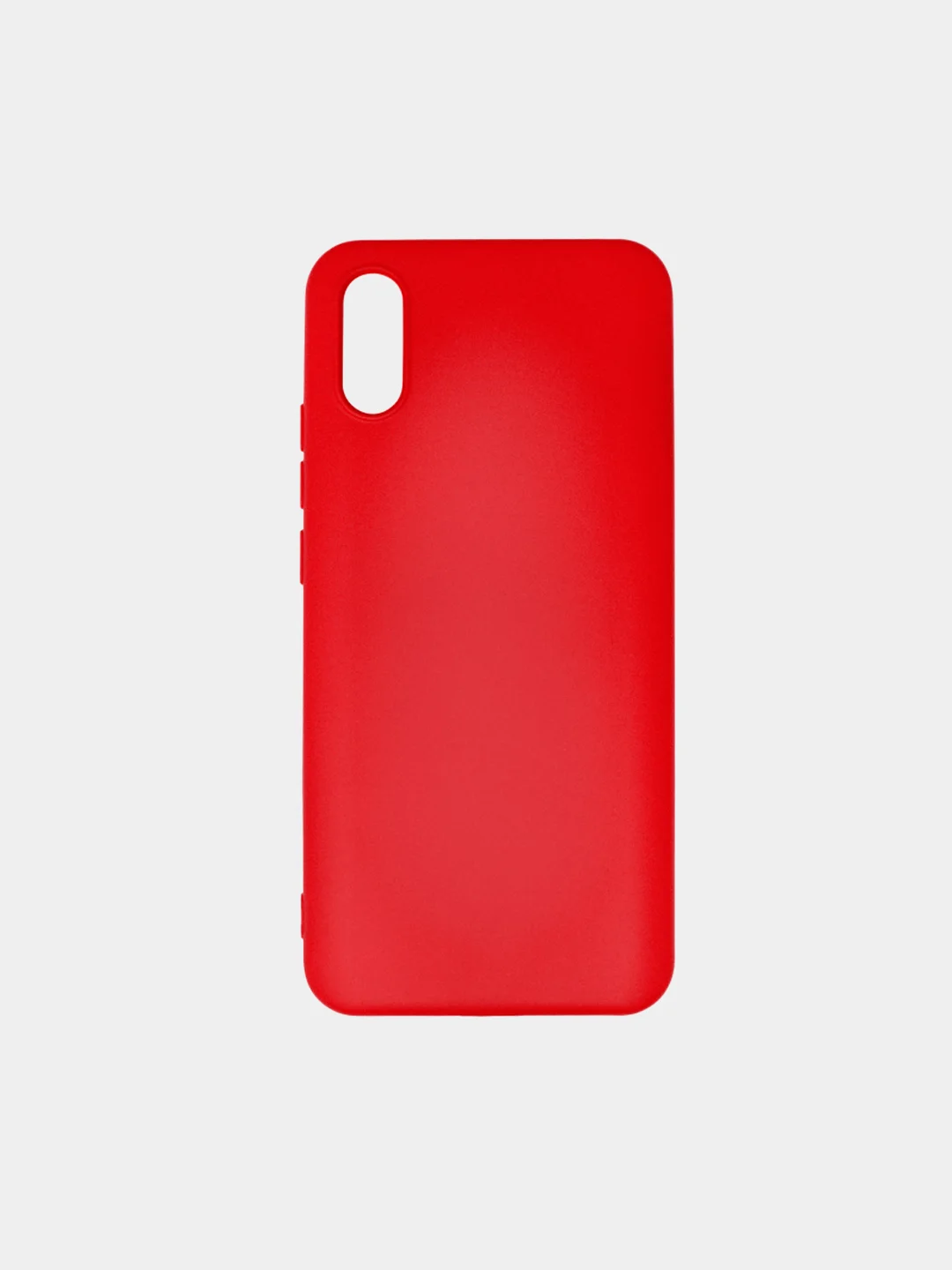 Красный чехол для Xiaomi Redmi 9A силиконовый, разные цвета