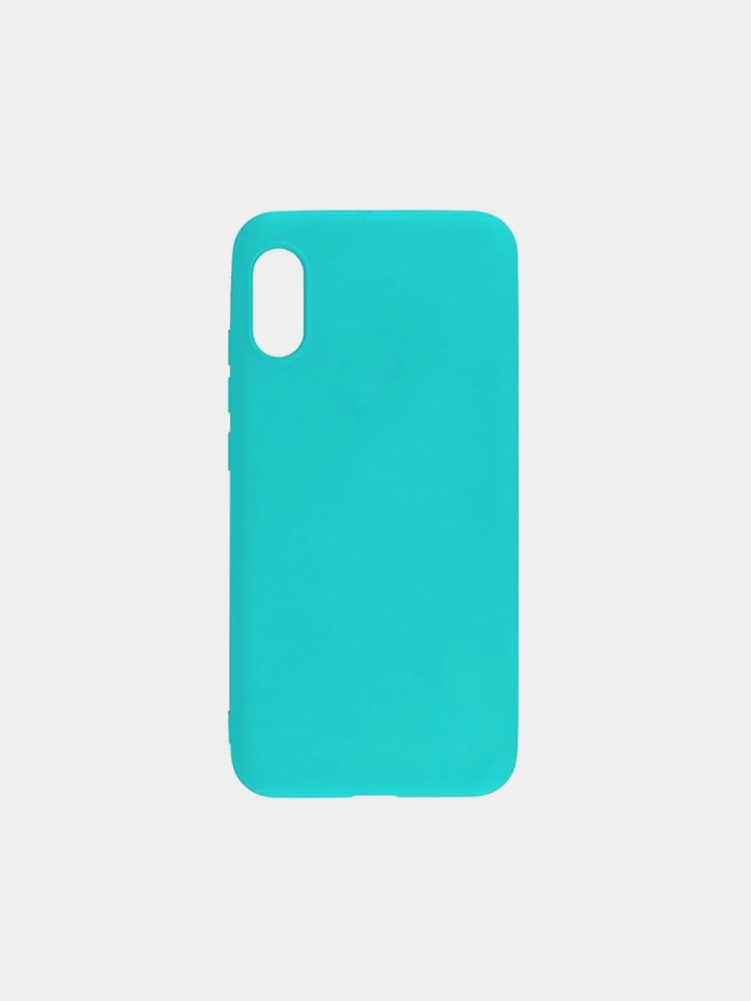 Бирюзовый чехол для Xiaomi Redmi 9A силиконовый, разные цвета