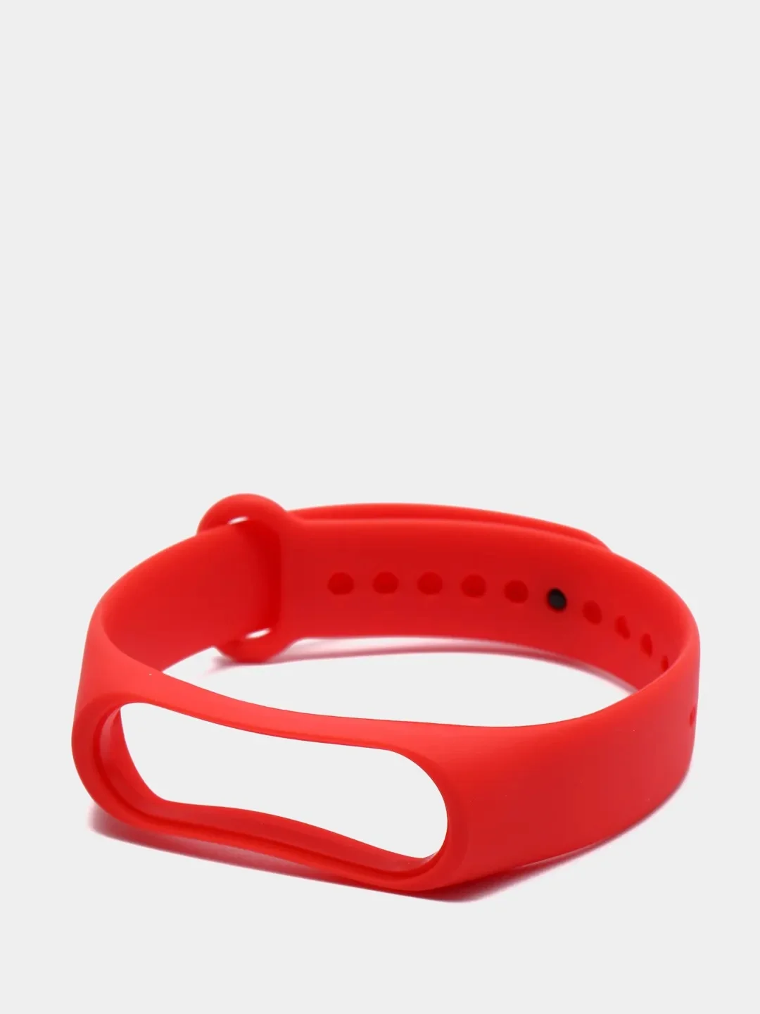 Красный ремешки для Xiaomi Mi Band 5 и Mi Band 6, силиконовые